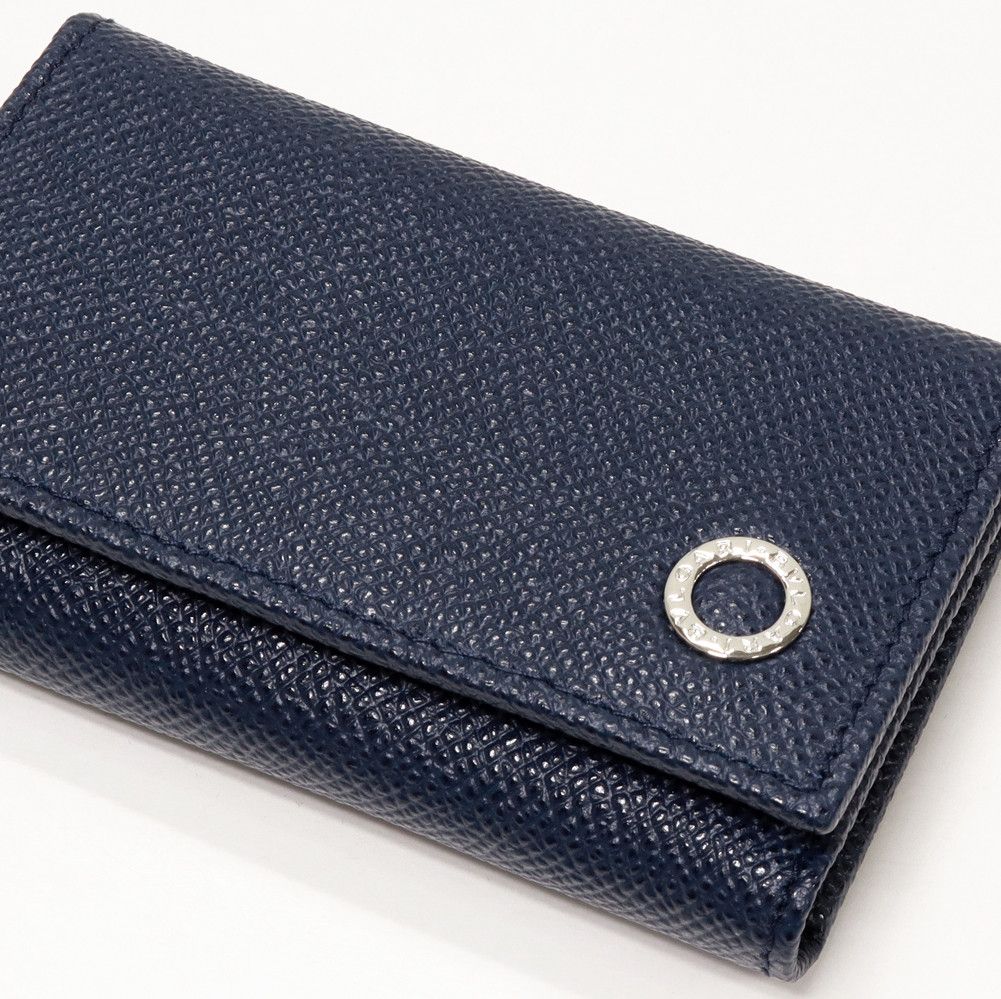Bvlgari Bvlgari Bvlgari Grain Leather Bulgari Bulgari Man Key Case 39318 Leather Key case 39318 DUTY FREE for USA Size ONE SIZE - 4 Thumbnail