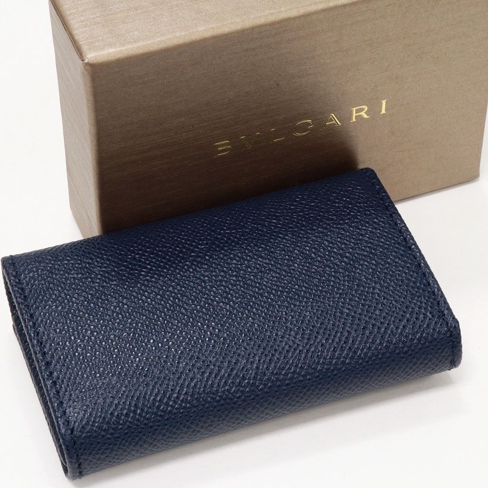 Bvlgari Bvlgari Bvlgari Grain Leather Bulgari Bulgari Man Key Case 39318 Leather Key case 39318 DUTY FREE for USA Size ONE SIZE - 2 Thumbnail
