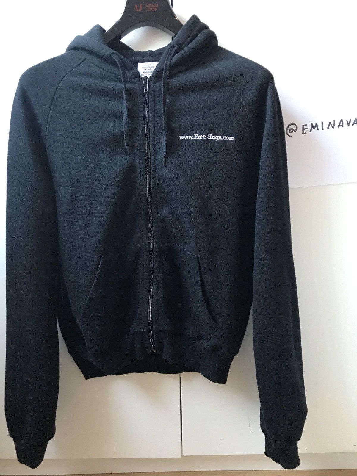 Vetements Vetements Free Hugs Hoodie | Grailed