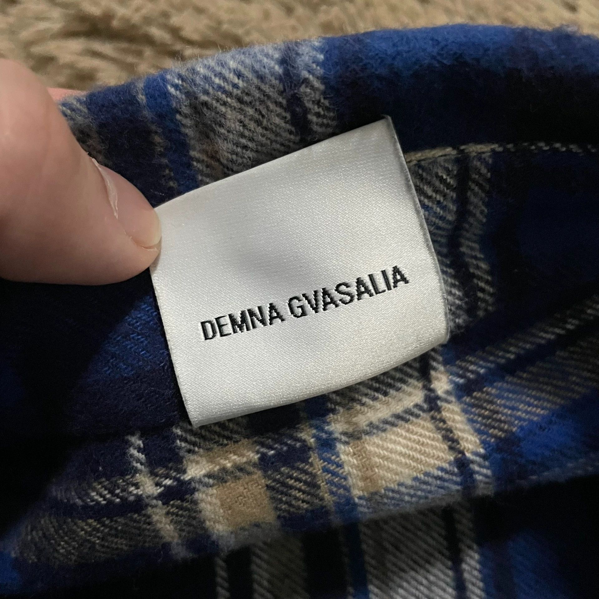 Vetements Vetements 17 plaid shirt -DMC Size US M / EU 48-50 / 2 - 6 Thumbnail