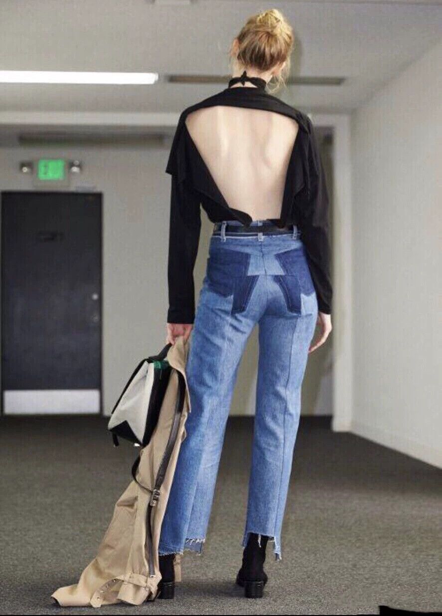 Vetements Vetements spliced jeans -DMC Size US 26 / EU 42 - 9 Thumbnail