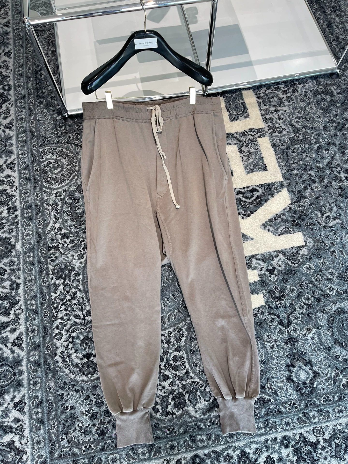 Rick Owens Rick Owens Auxiliary Line Men's Khaki Foot Pants -DMC Size US 34 / EU 50 - 4 Thumbnail