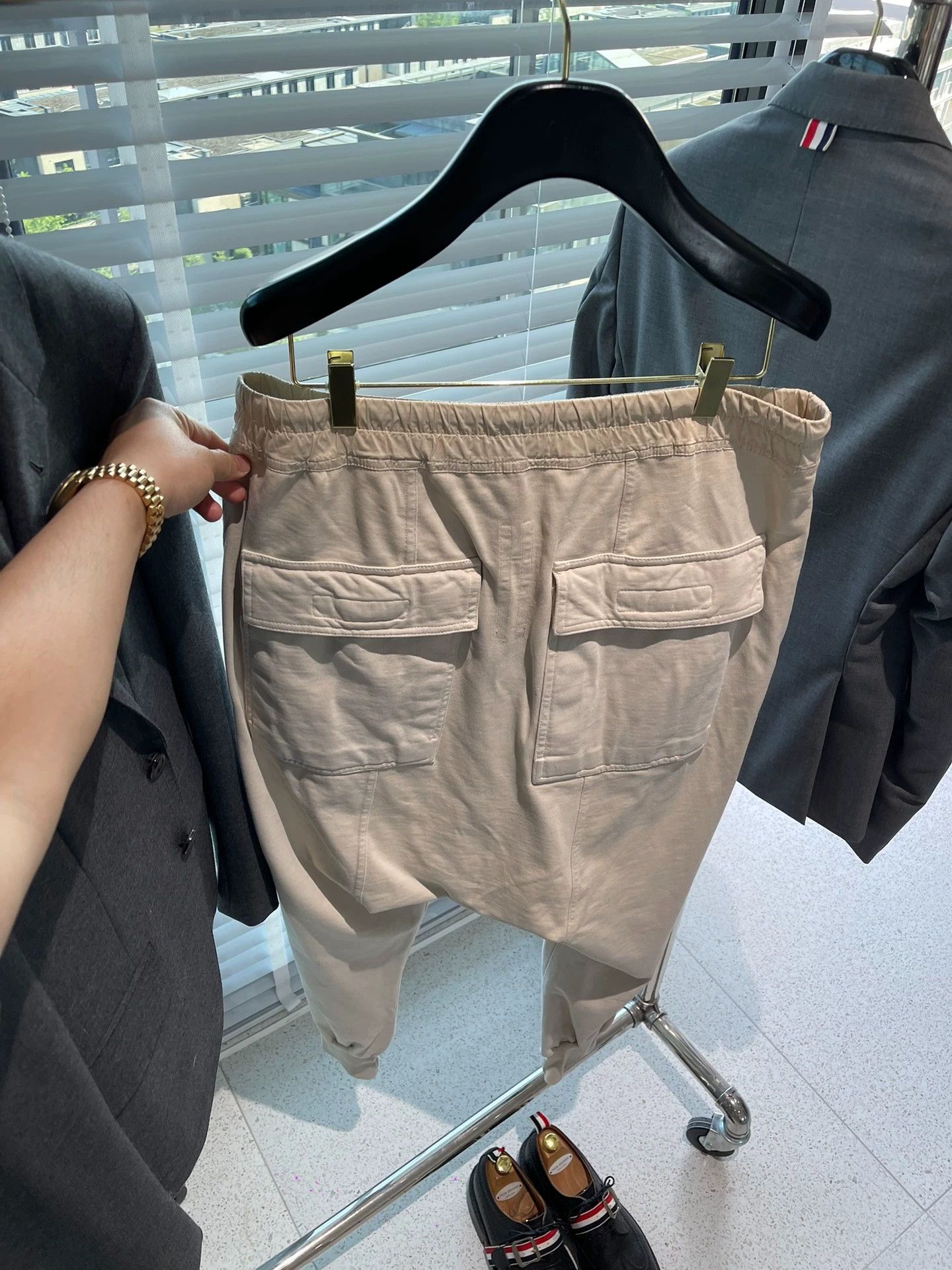 Rick Owens Rick Owens men's long leg pants on the second line -DMC Size US 34 / EU 50 - 2 Thumbnail