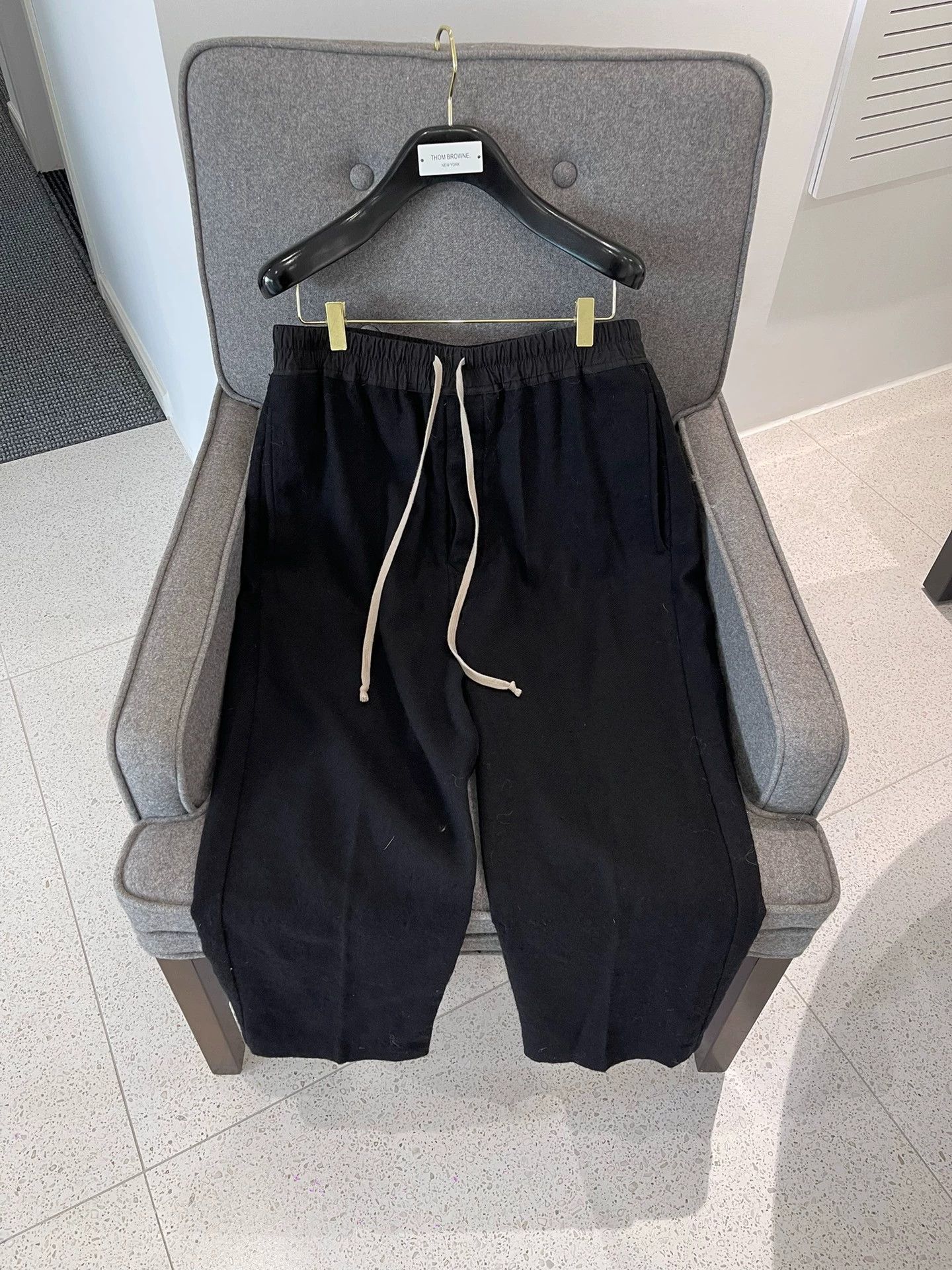 Rick Owens Rick Owens Main Line Men's Long Leg Pants -DMC Size US 34 / EU 50 - 4 Thumbnail