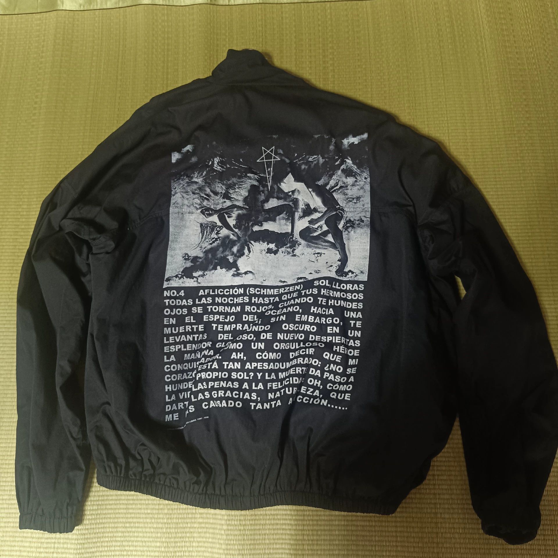 Rick Owens Rick owens double-line back printed jacket -DMC Size US S / EU 44-46 / 1 - 2 Thumbnail