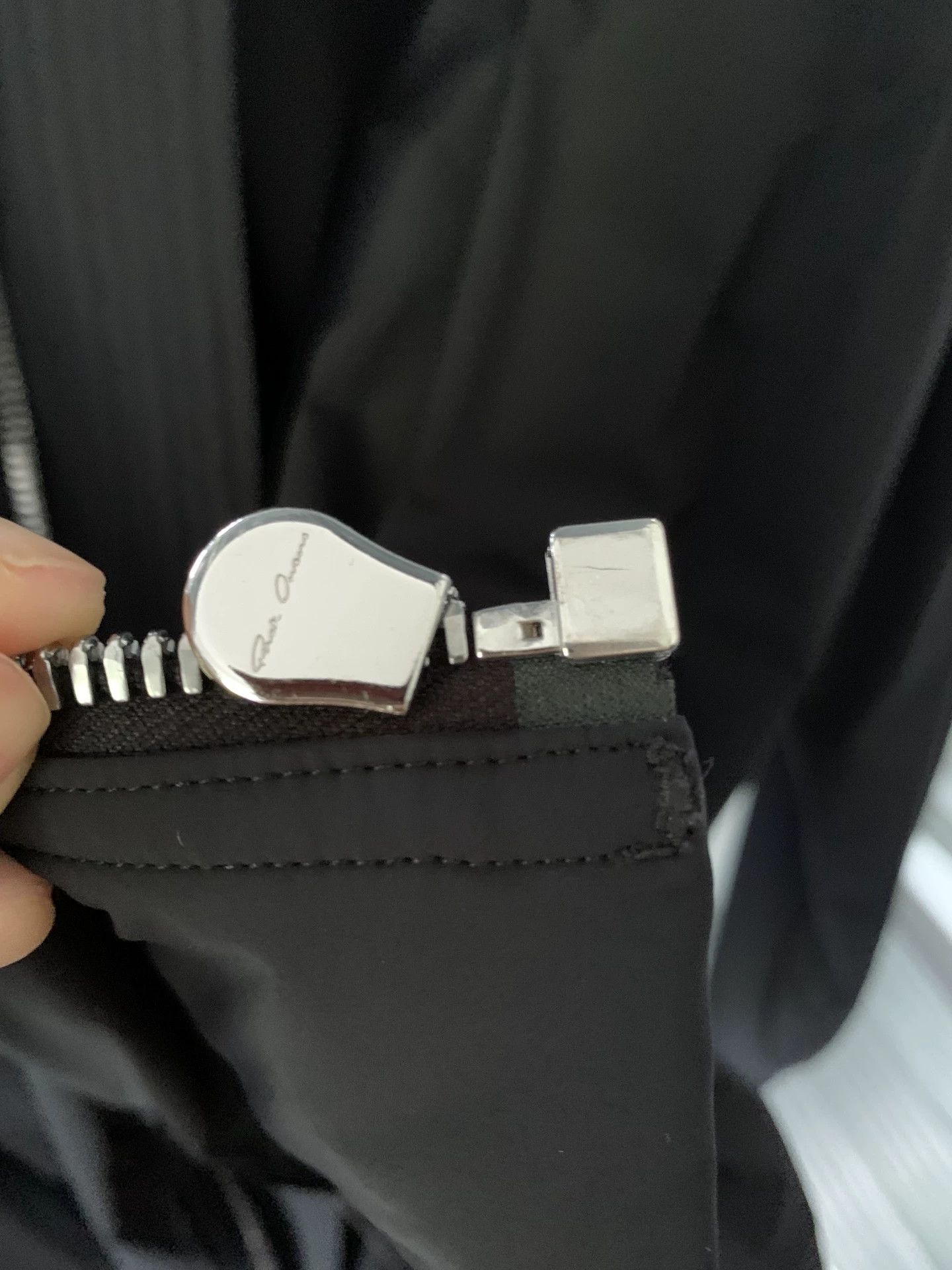 Rick Owens Rick owens ma-1 mainline black jacket -DMC Size US M / EU 48-50 / 2 - 8 Thumbnail