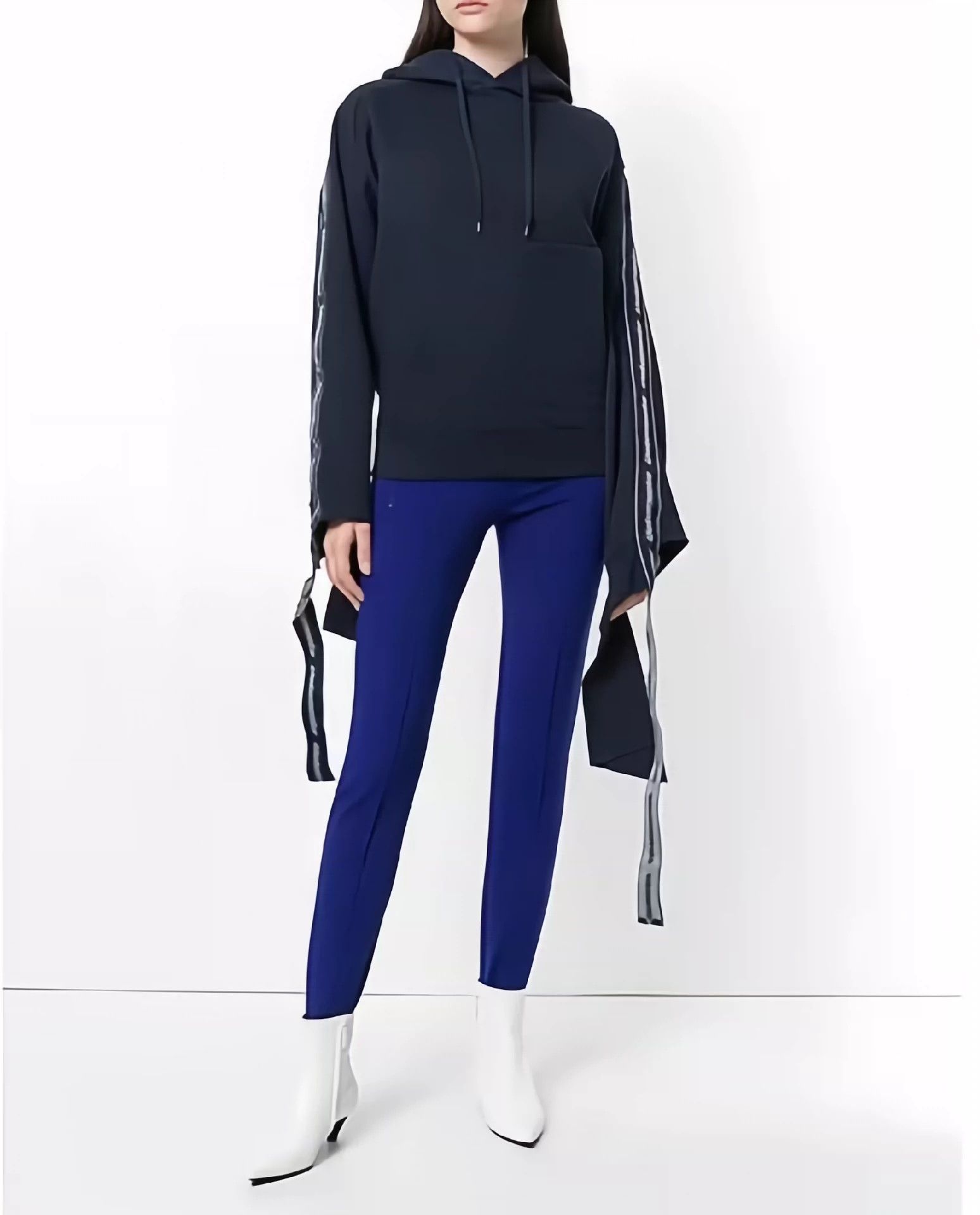 Vetements Vetements navy blue ribbon design hoodie -DMC Size US S / EU 44-46 / 1 - 4 Thumbnail