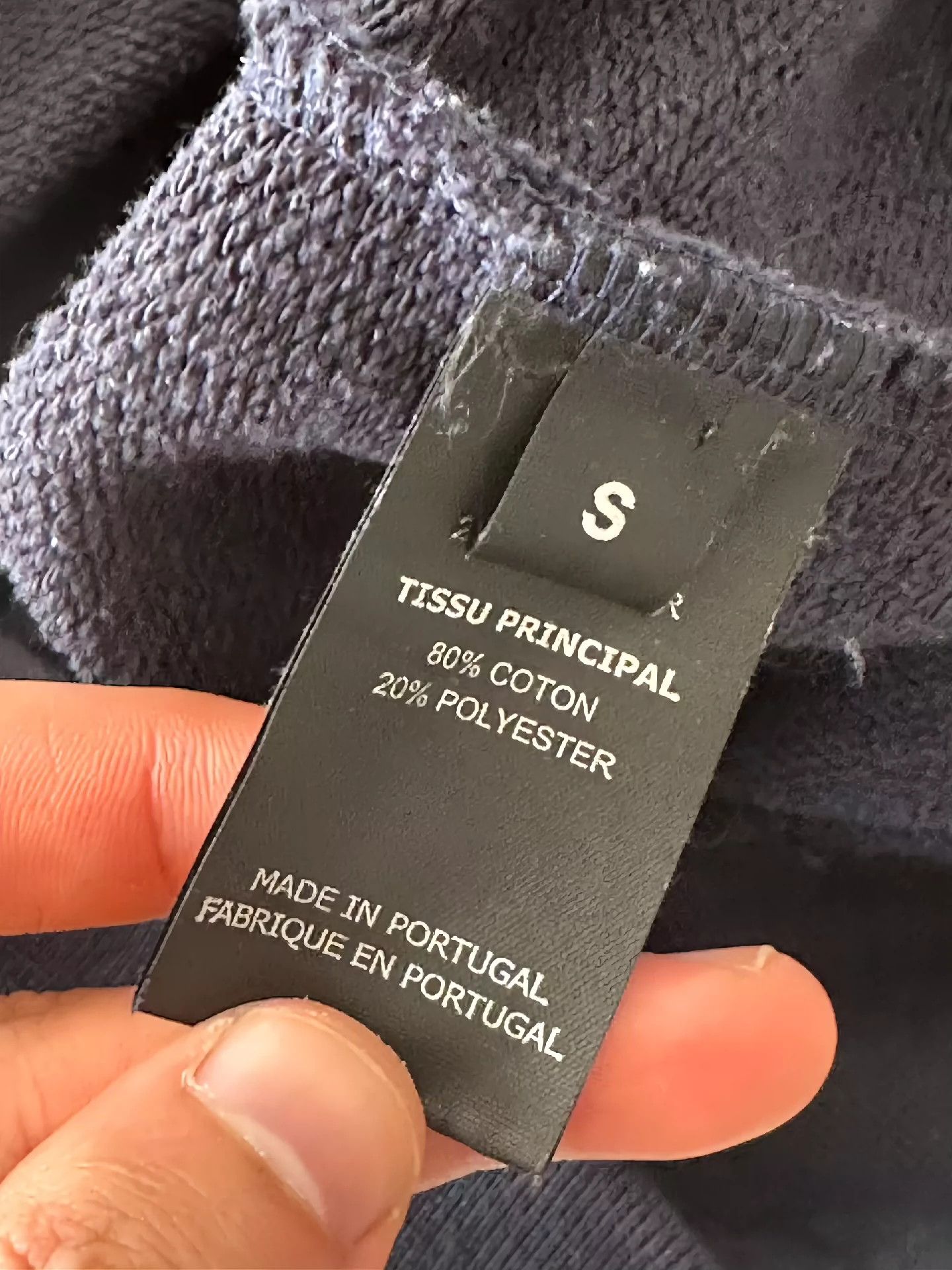 Vetements Vetements navy blue ribbon design hoodie -DMC Size US S / EU 44-46 / 1 - 9 Thumbnail