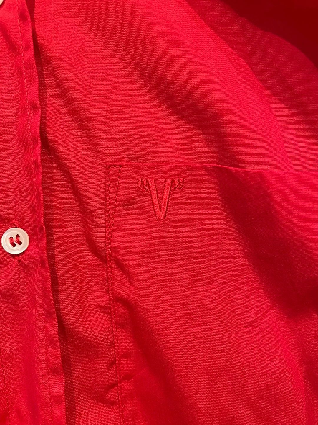 Vetements VETEMENTS red shirt short sleeved shirt -DMC Size US L / EU 52-54 / 3 - 2 Thumbnail