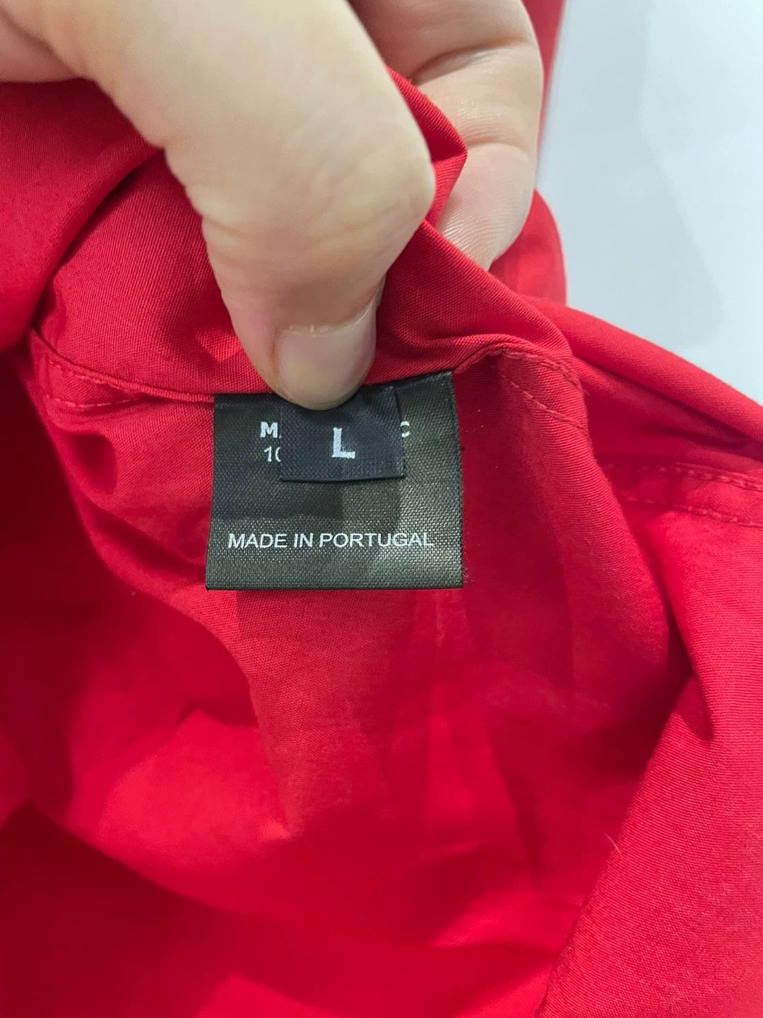 Vetements VETEMENTS red shirt short sleeved shirt -DMC Size US L / EU 52-54 / 3 - 4 Thumbnail