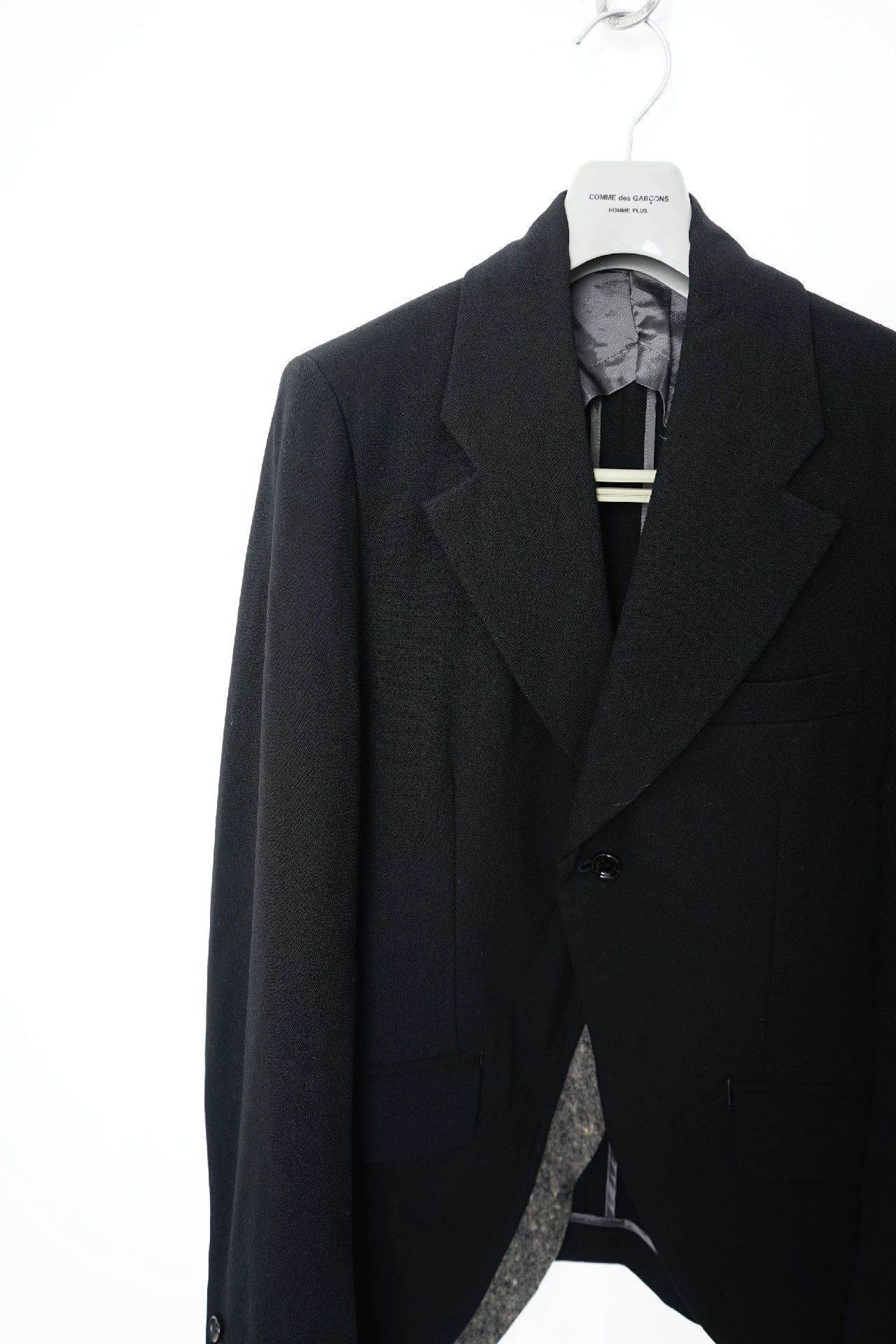 Comme des Garcons Comme Des Garcons Asymmetric splicing wool suit -DMC Size US S / EU 44-46 / 1 - 3 Thumbnail