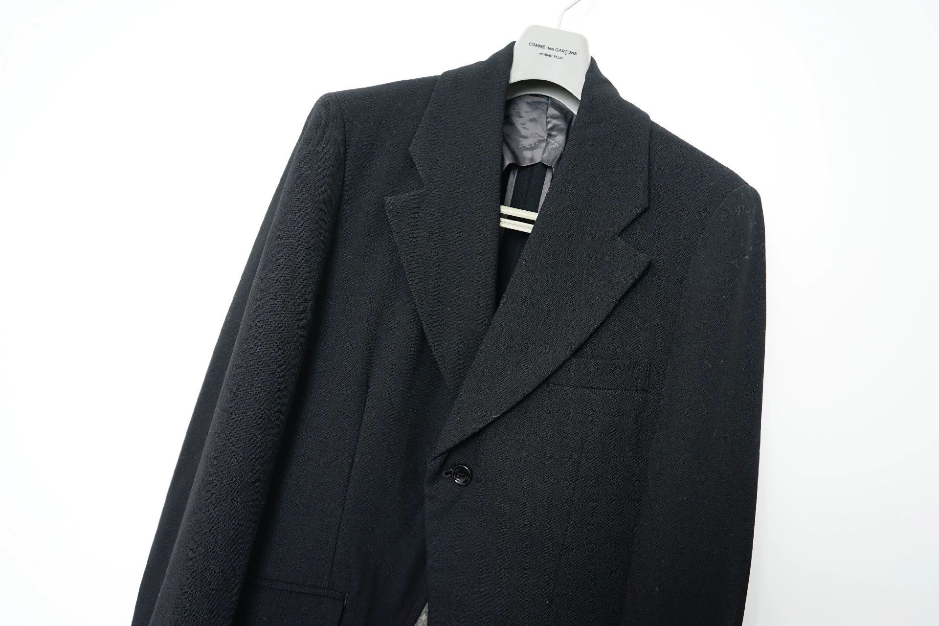 Comme des Garcons Comme Des Garcons Asymmetric splicing wool suit -DMC Size US S / EU 44-46 / 1 - 5 Thumbnail