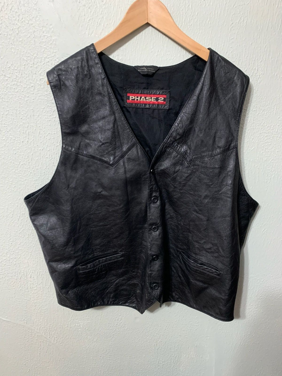 Vintage Vintage Motorcycle Biker Gang Vest Size US XL / EU 56 / 4 - 4 Thumbnail