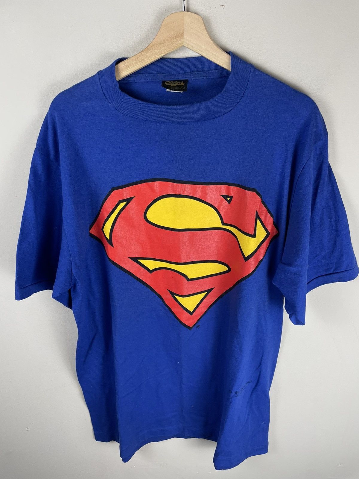 Vintage Vintage Superman T-Shirt Size US XL / EU 56 / 4 - 2 Thumbnail