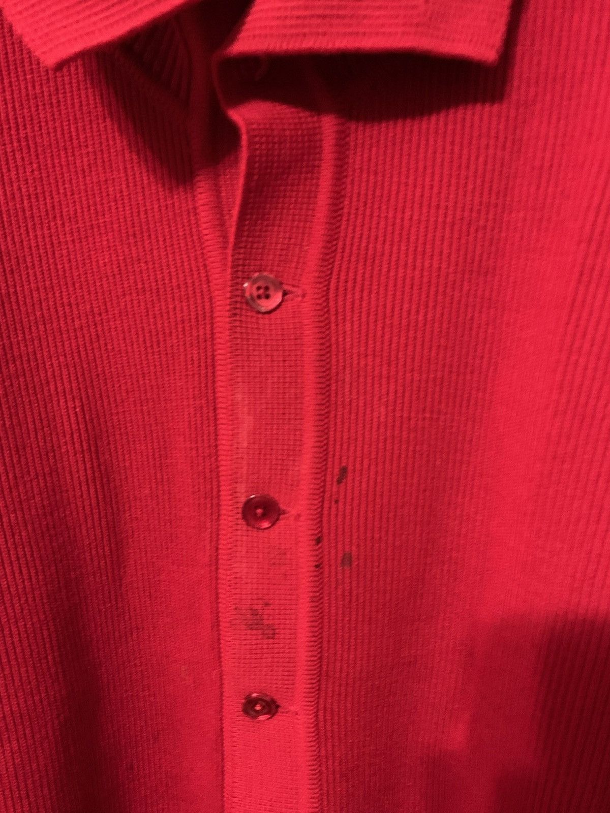 Vintage Vintage 1989s Full Button Red Cardigan Size US L / EU 52-54 / 3 - 2 Thumbnail