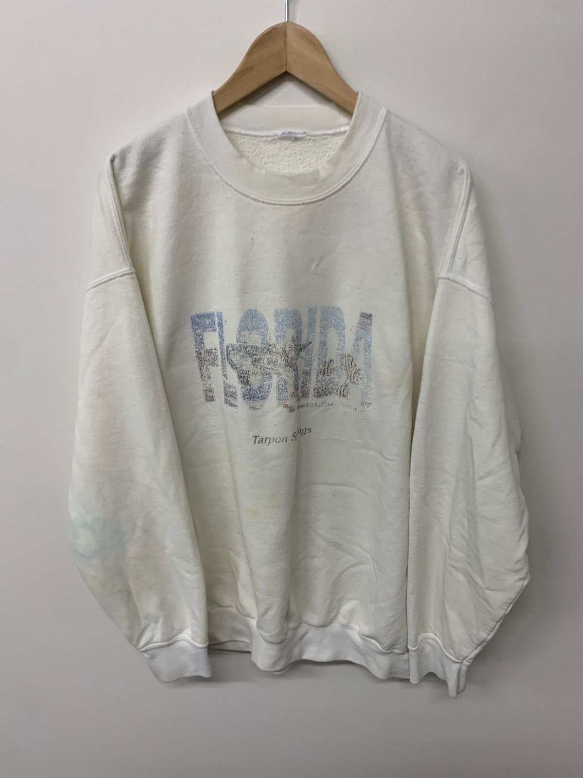 Vintage Vintage Crewneck Florida Tarpon Bay Fish Crewneck Size US XL / EU 56 / 4 - 3 Thumbnail