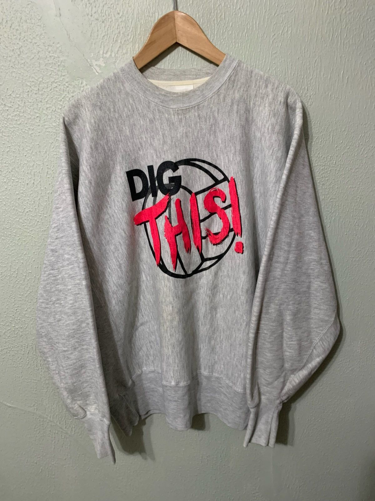 Vintage Vintage Crewneck Dig The Vintage Sweatshirt Size US XL / EU 56 / 4 - 2 Thumbnail
