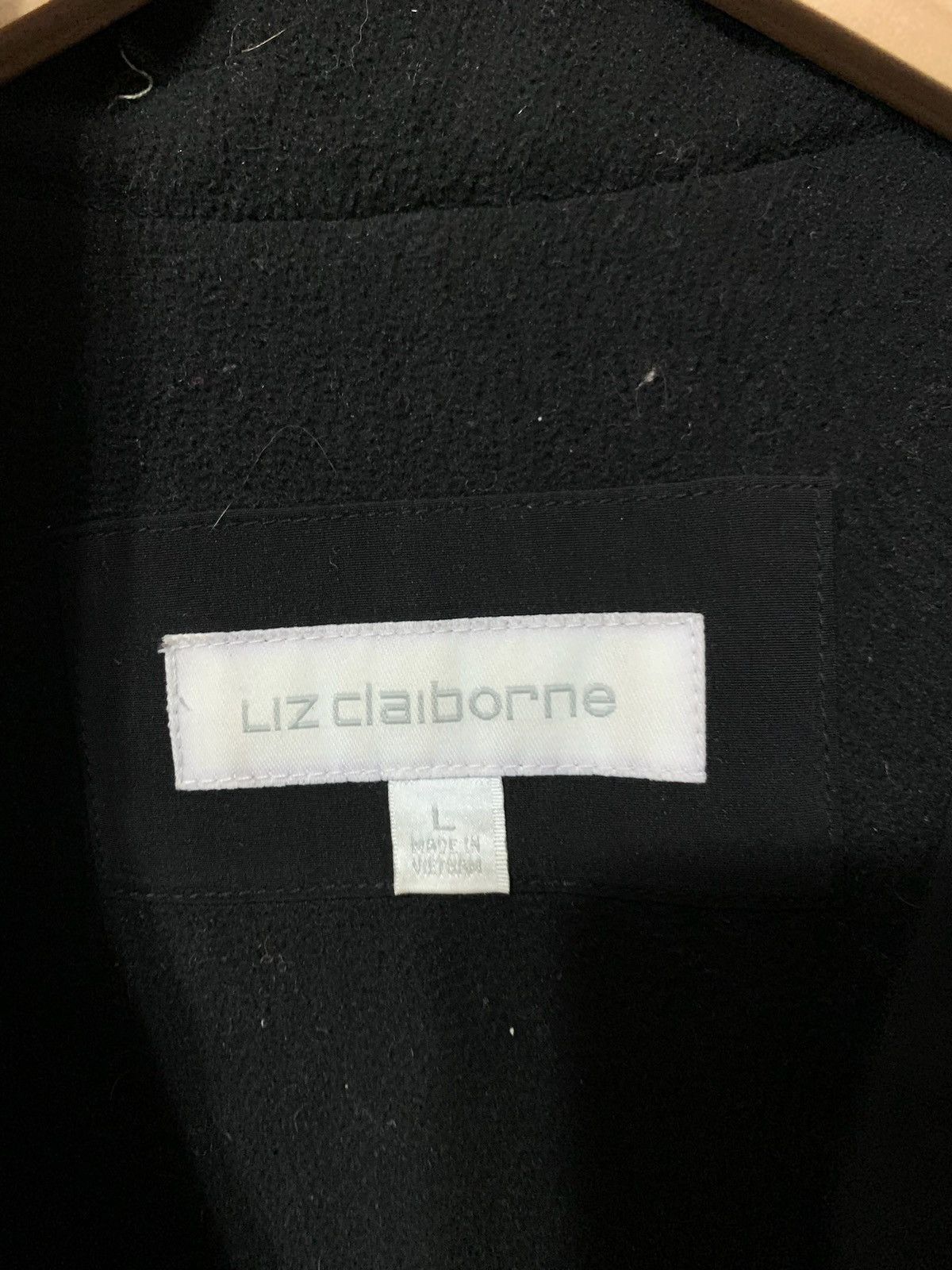 Vintage Vintage Liz Claiborne Waist Cinch Jacket Size US L / EU 52-54 / 3 - 3 Thumbnail