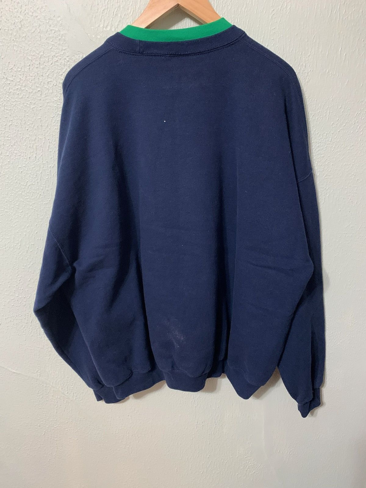 Vintage Vintage Crewneck Shamrock Heart Navy Vintage Sweatshirt Size US XXL / EU 58 / 5 - 3 Thumbnail