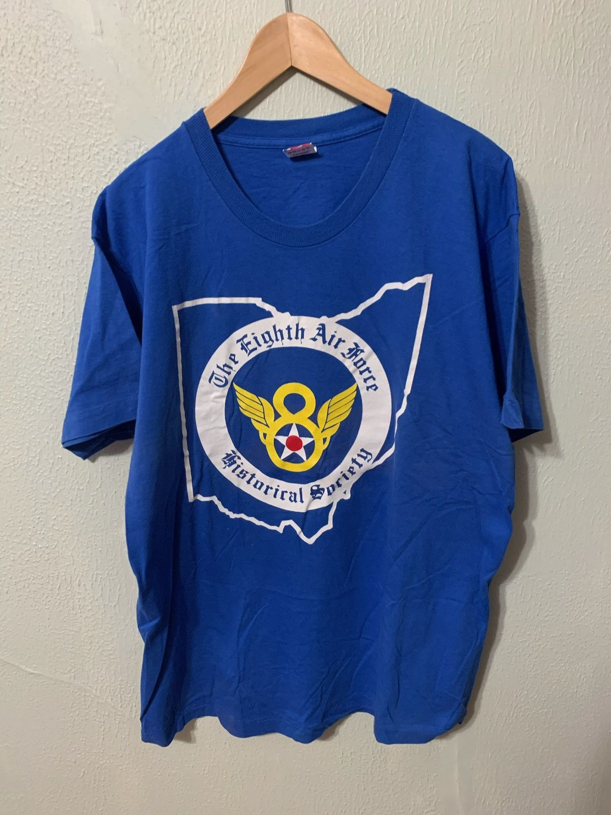 Vintage Vintage Eighth Air Force Society T-Shirt Size US XL / EU 56 / 4 - 3 Thumbnail