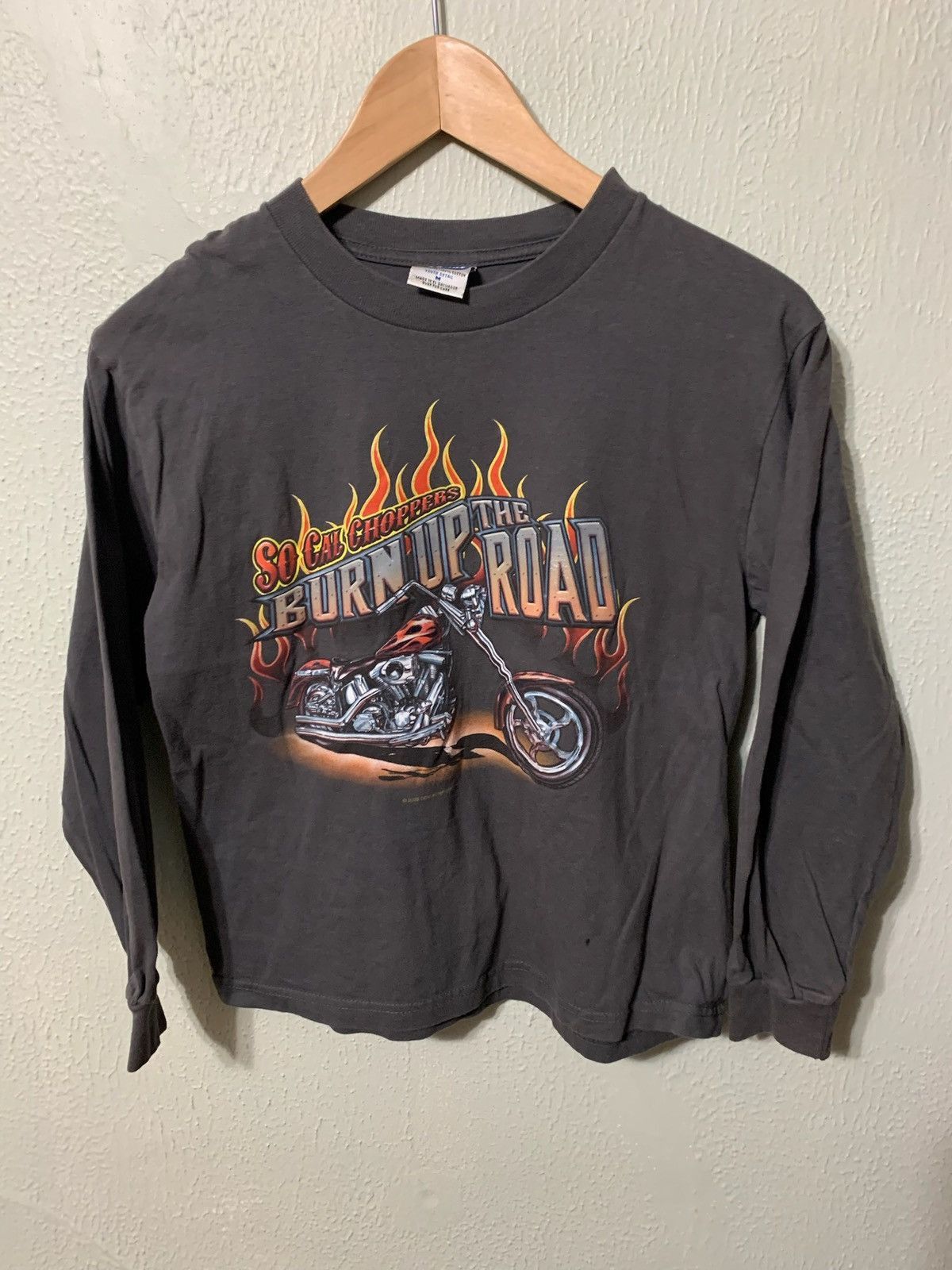 Vintage Vintage So Cal Choppers Burn Up Da Road Size US XS / EU 42 / 0 - 2 Thumbnail