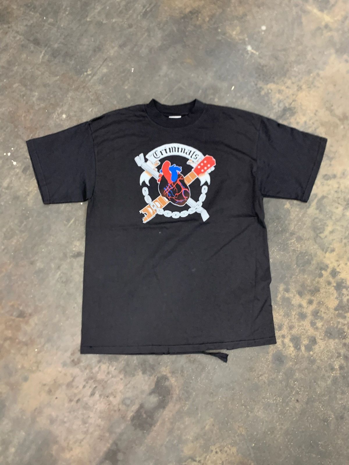 Vintage Vintage The Criminals Time Pays Off Size US XL / EU 56 / 4 - 2 Thumbnail