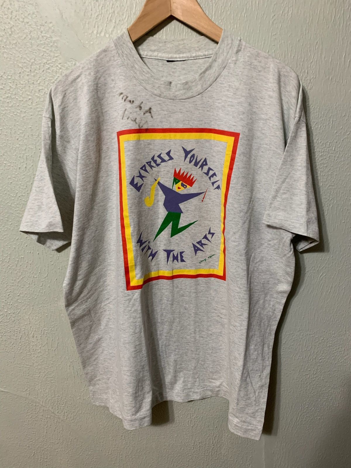 Other Vintage Express Yourself with Arts T-Shirt Size US L / EU 52-54 / 3 - 2 Thumbnail