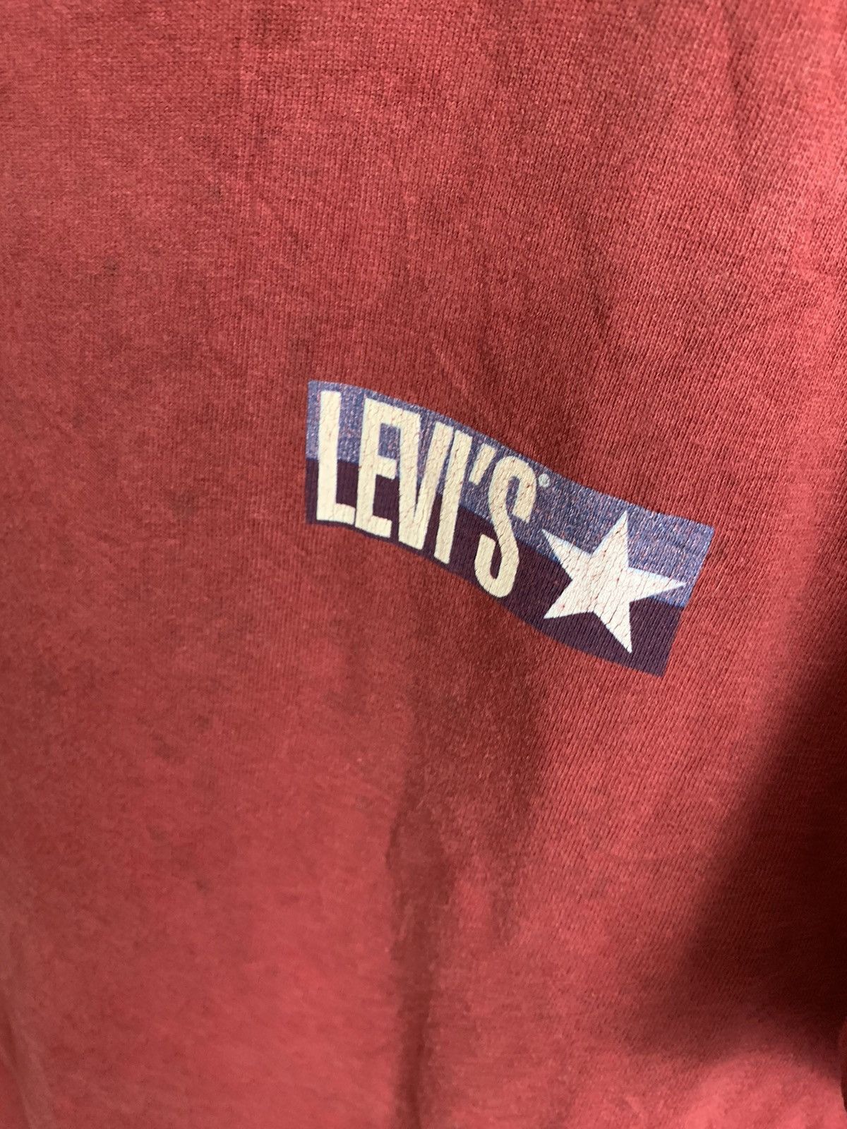 Levi's × Vintage Vintage Levi Red Logo T-Shirt Size US L / EU 52-54 / 3 - 3 Thumbnail