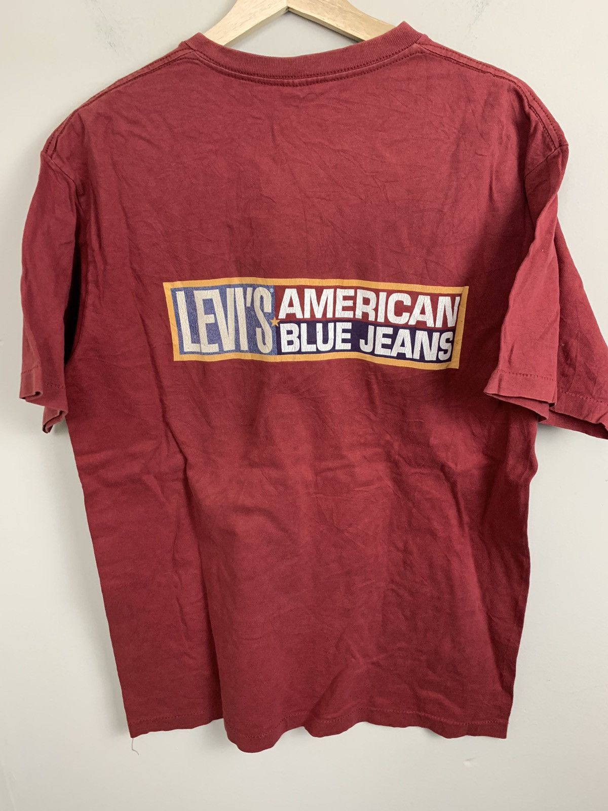 Levi's × Vintage Vintage Levi Red Logo T-Shirt Size US L / EU 52-54 / 3 - 4 Thumbnail