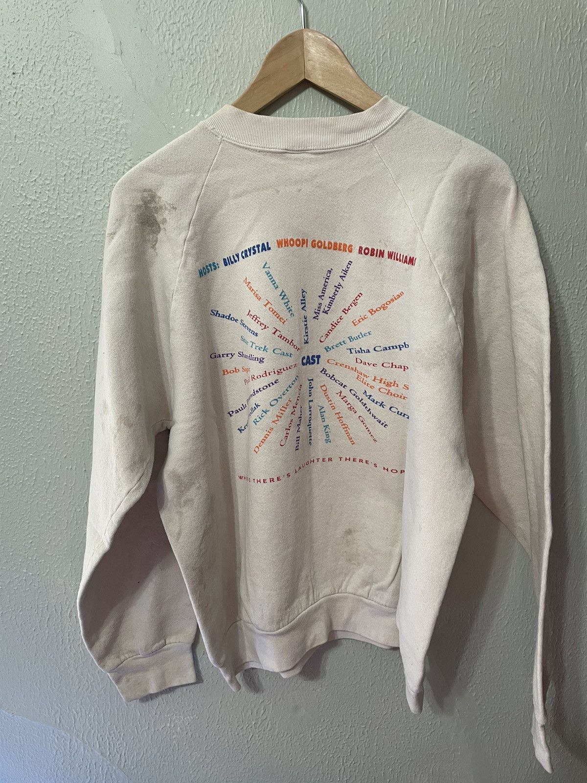 Vintage Vintage Crewneck Comic Relief Vintage Sweatshirt Size US XL / EU 56 / 4 - 4 Thumbnail