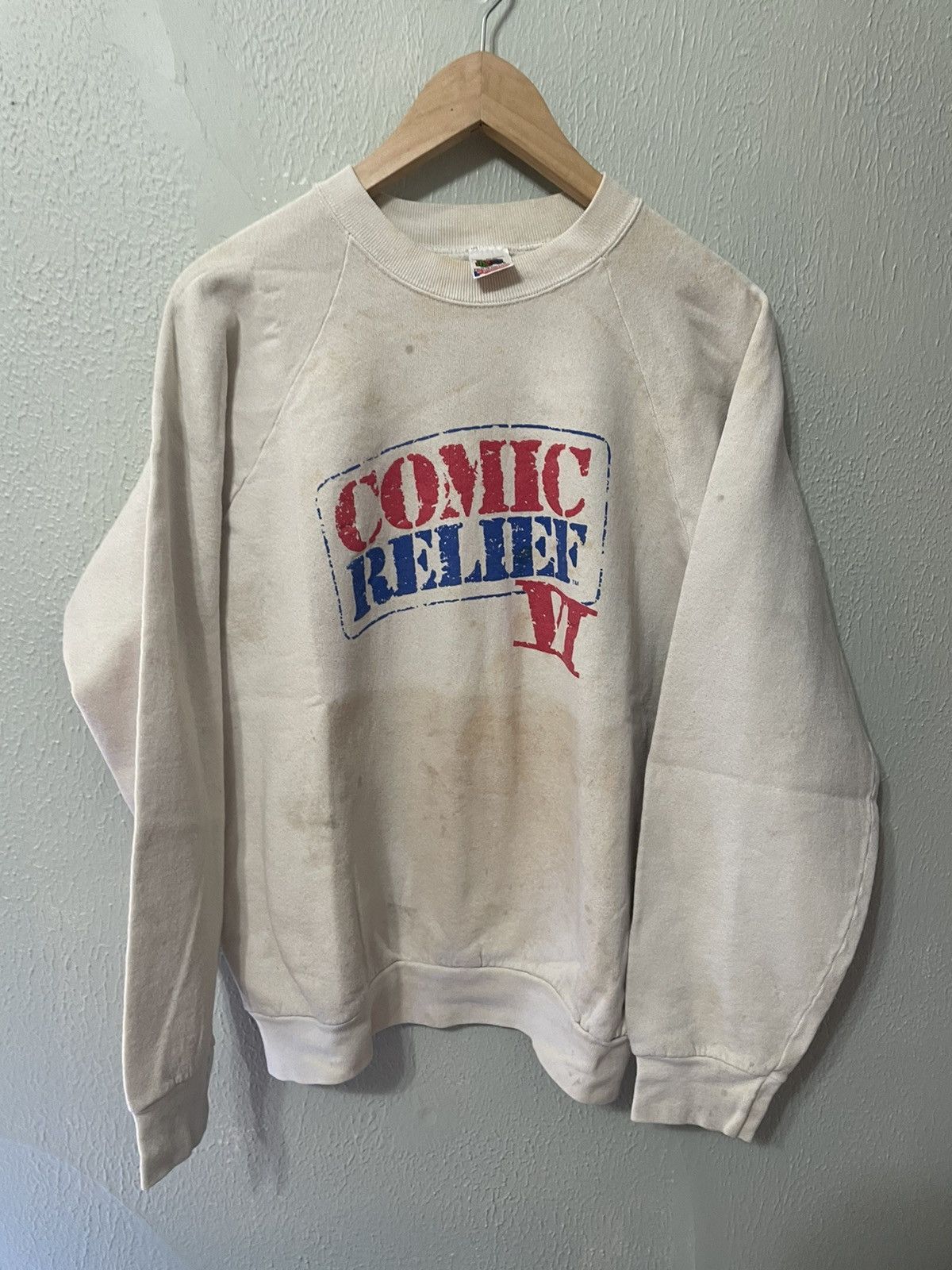 Vintage Vintage Crewneck Comic Relief Vintage Sweatshirt Size US XL / EU 56 / 4 - 5 Thumbnail
