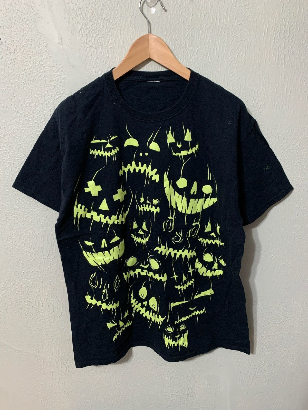 Vintage Vintage Jack o Lanterns Glow Shirt Size US L / EU 52-54 / 3 - 2 Thumbnail