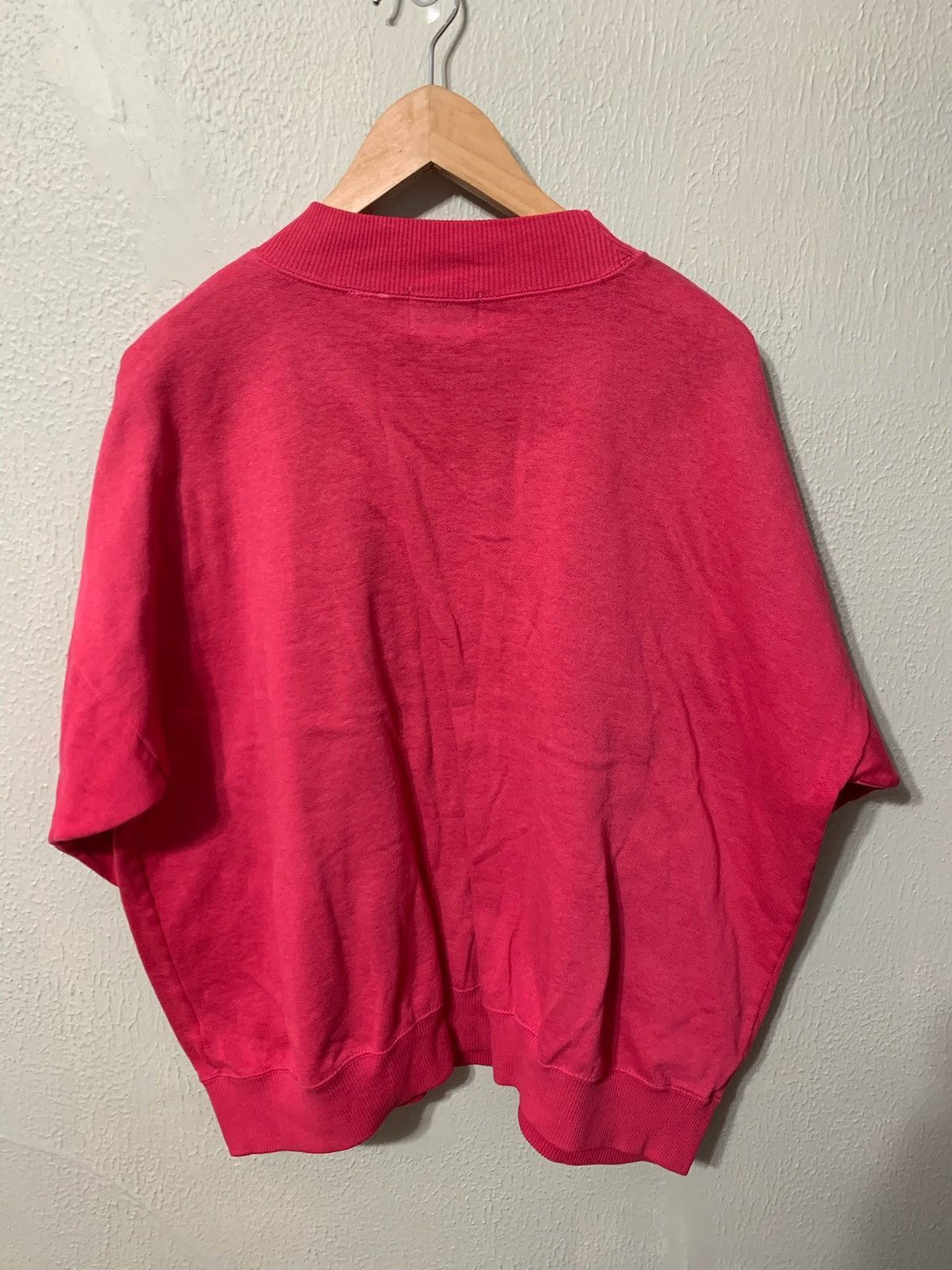 Vintage Vintage Crewneck Pink Mock Neck Vintage Sweatshirt Size US M / EU 48-50 / 2 - 2 Thumbnail