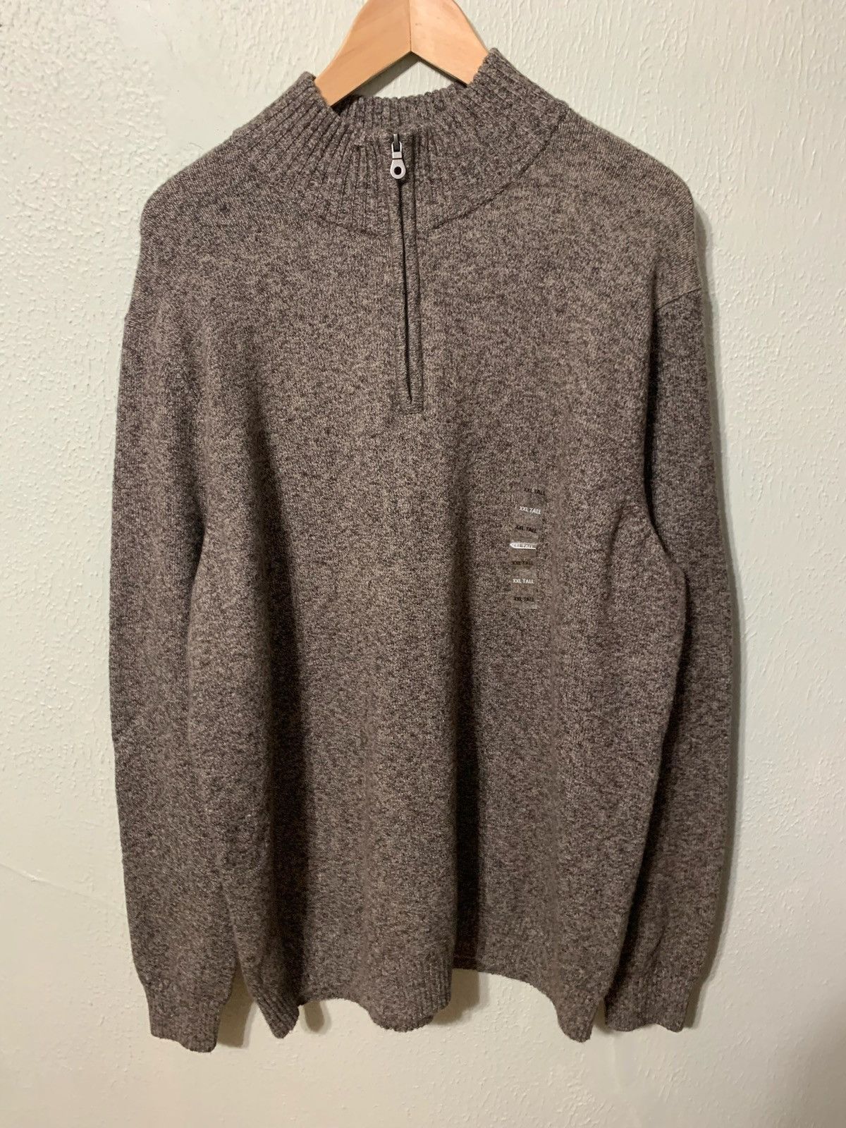 Vintage Vintage Croft & Barrow Tan Knit Sweater Size US XXL / EU 58 / 5 - 4 Thumbnail