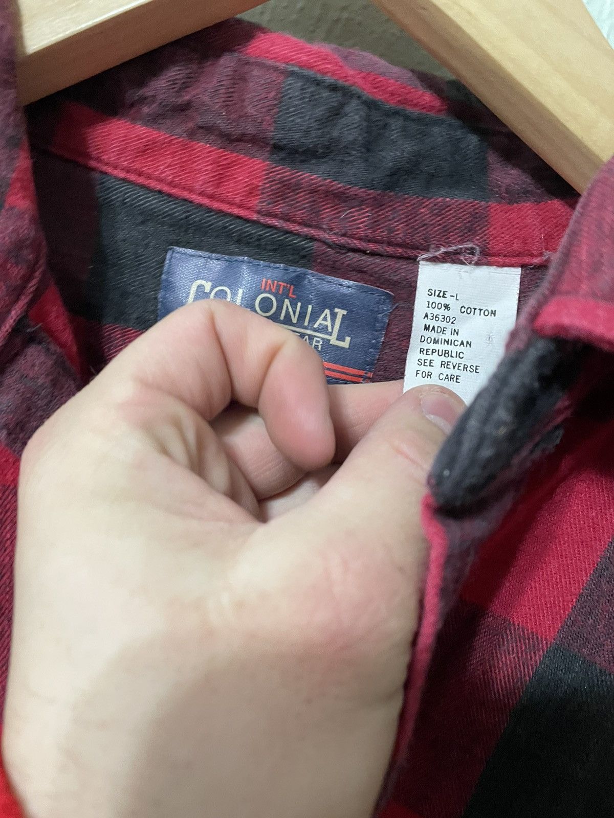 Vintage Vintage Flannel Buffalo Plaid Flannel Size US L / EU 52-54 / 3 - 3 Thumbnail