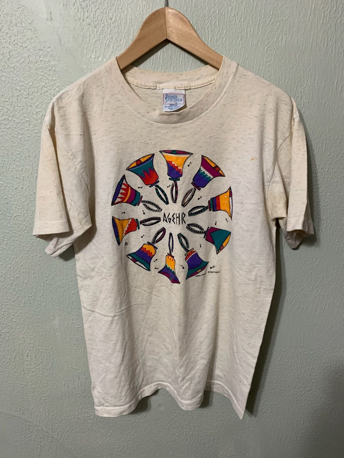 Other Vintage Bells Art T-Shirt Size US M / EU 48-50 / 2 - 3 Thumbnail