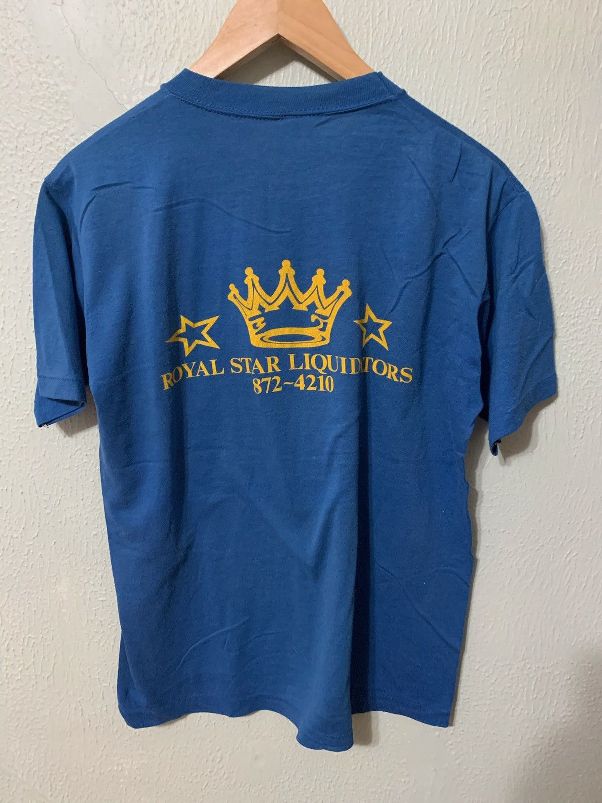 Vintage Vintage Royal Star Liquidation Crown Pocket Tee Size US M / EU 48-50 / 2 - 2 Thumbnail