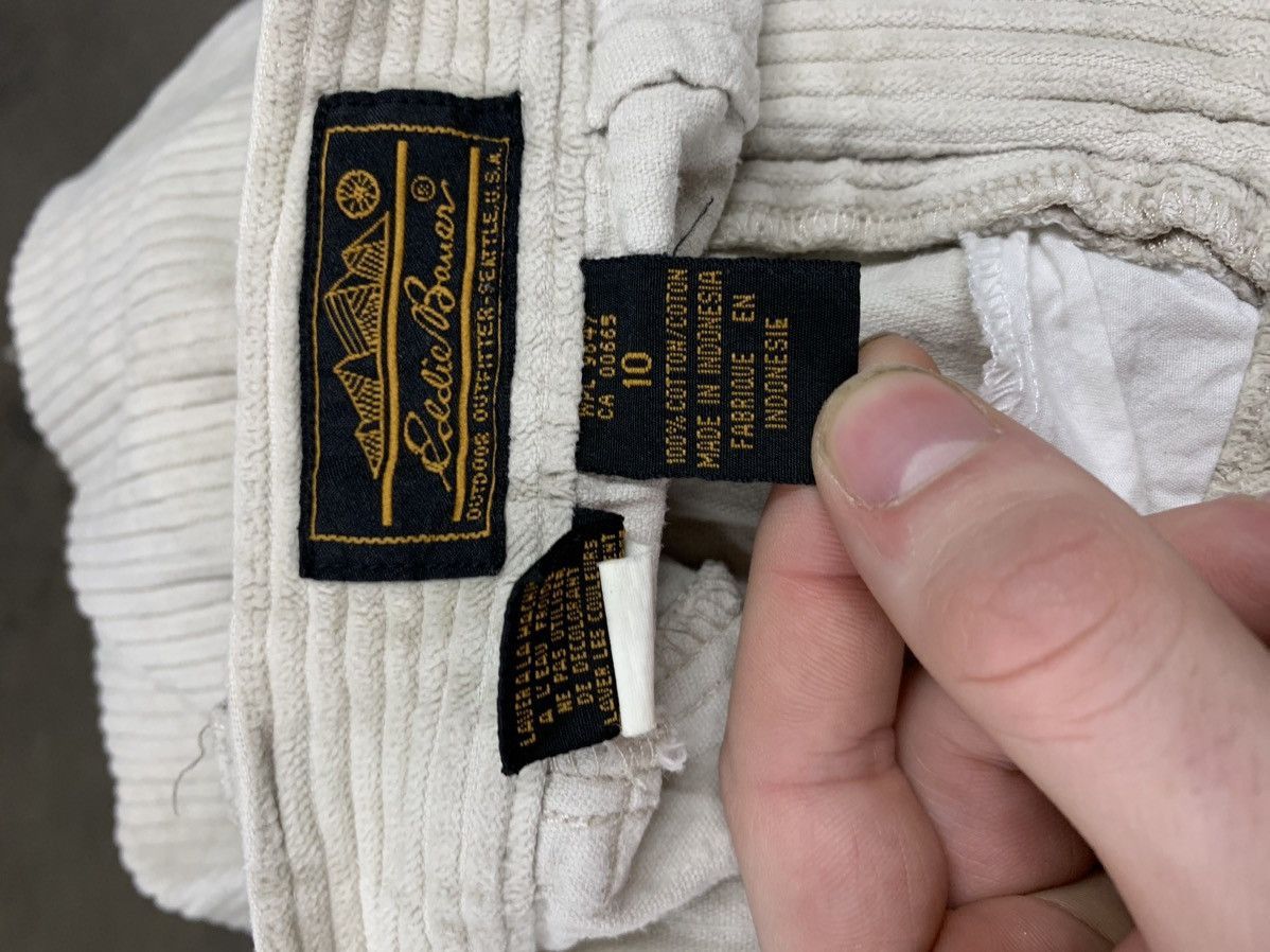 Eddie Bauer × Jean × Vintage Vintage Eddie Bauer Corduroy Missing Button Pants Size US 28 / EU 44 - 5 Thumbnail