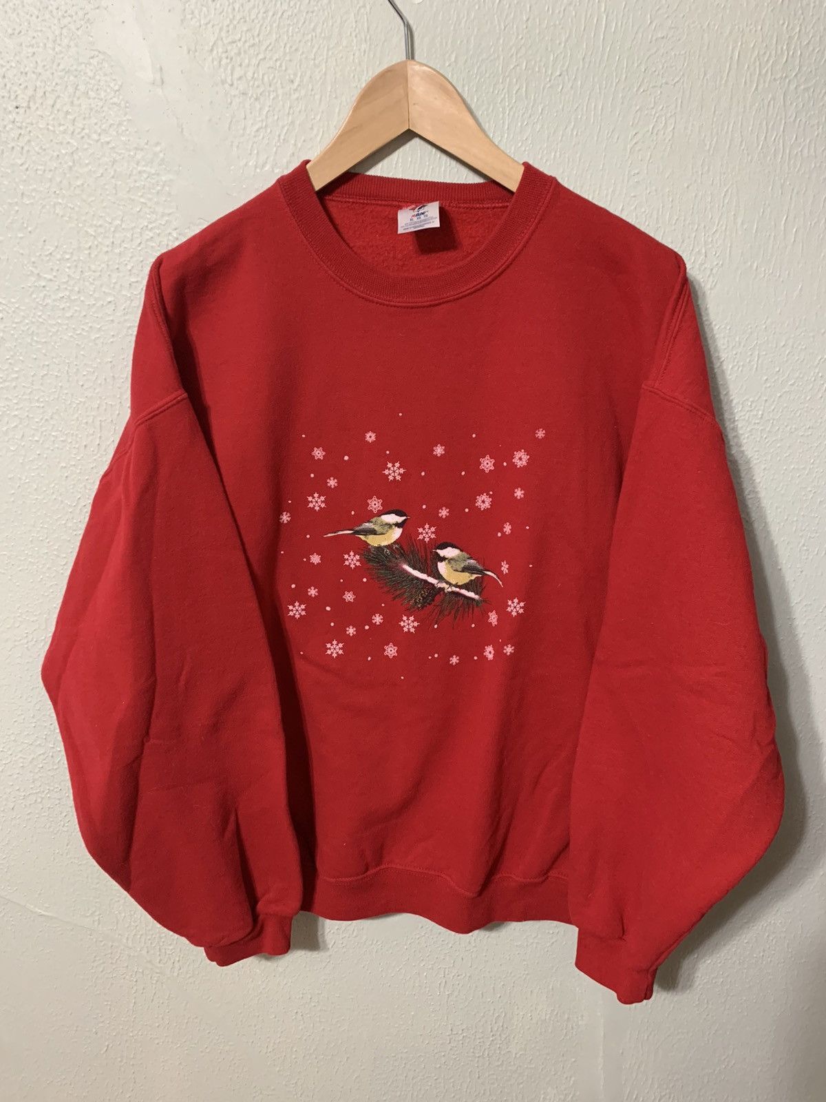 Vintage Vintage Crewneck Winter Pine Chickadee Crewneck Size US XL / EU 56 / 4 - 3 Thumbnail