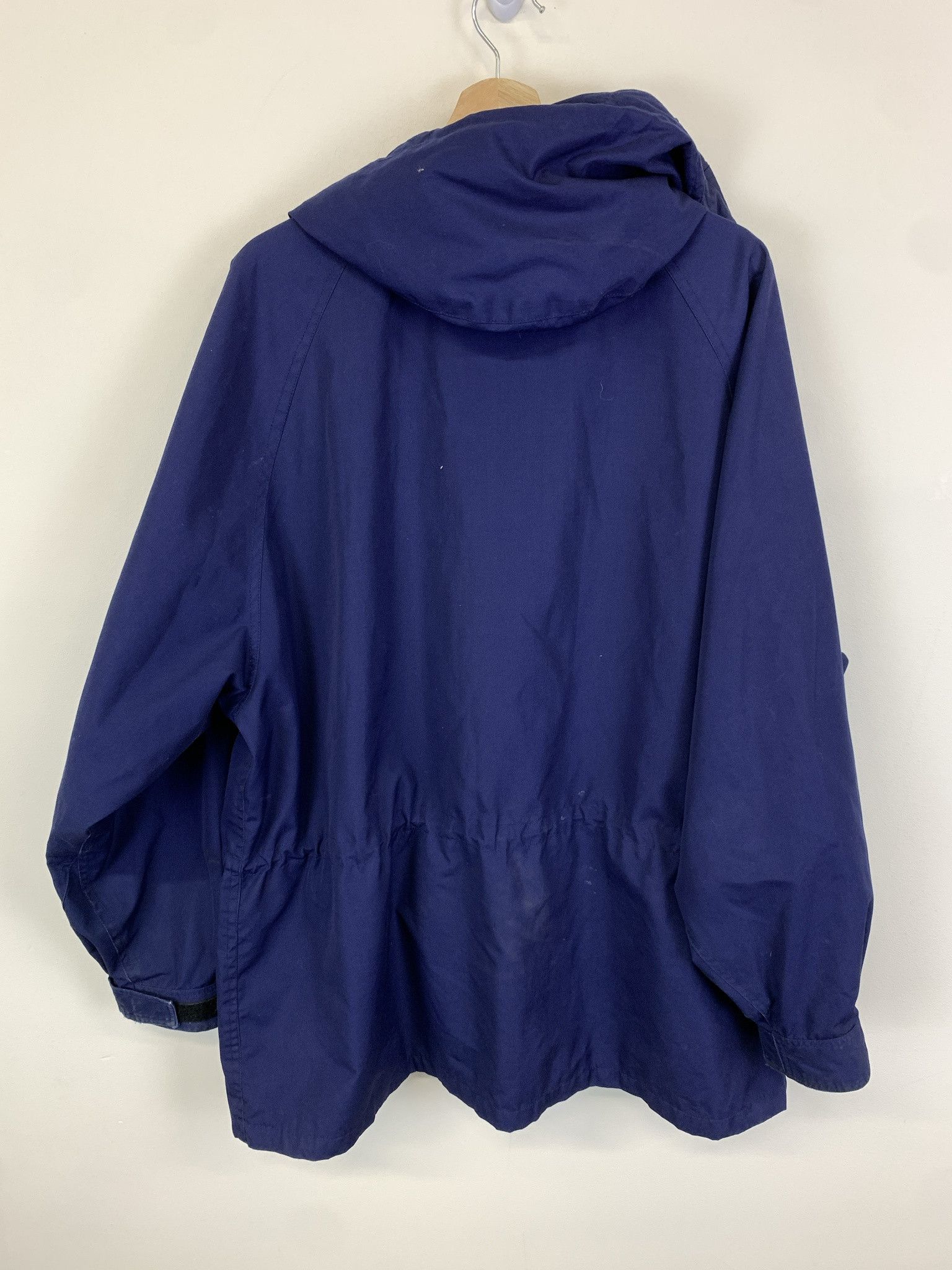 Eddie Bauer × Vintage Vintage 1990s Eddie Bauer Navy Jacket Shell jacket Size XL Size US XL / EU 56 / 4 - 3 Thumbnail