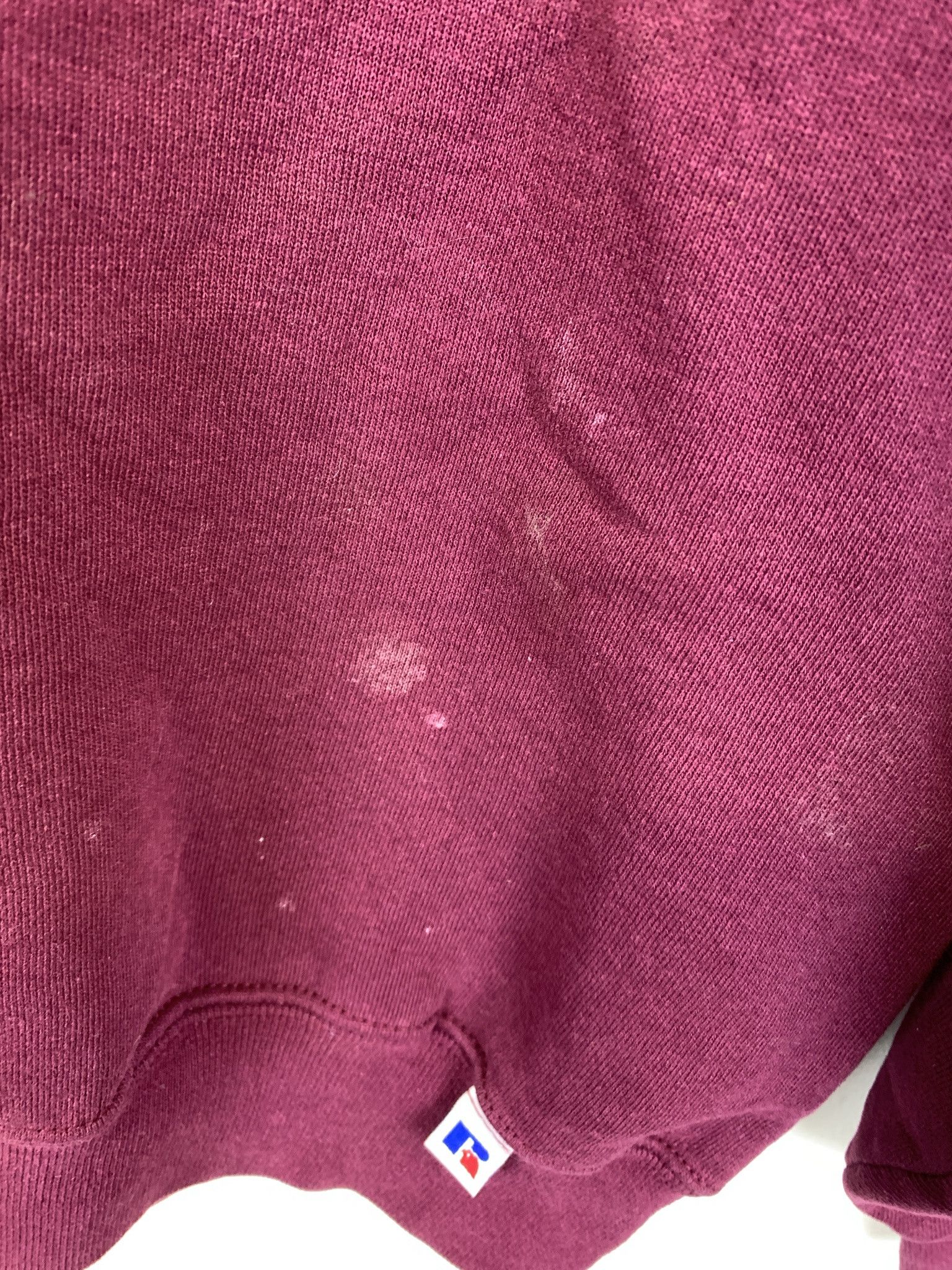 Vintage Vintage Crewneck Maroon Russel Athletic Blank Pullover Size M Size US M / EU 48-50 / 2 - 4 Thumbnail