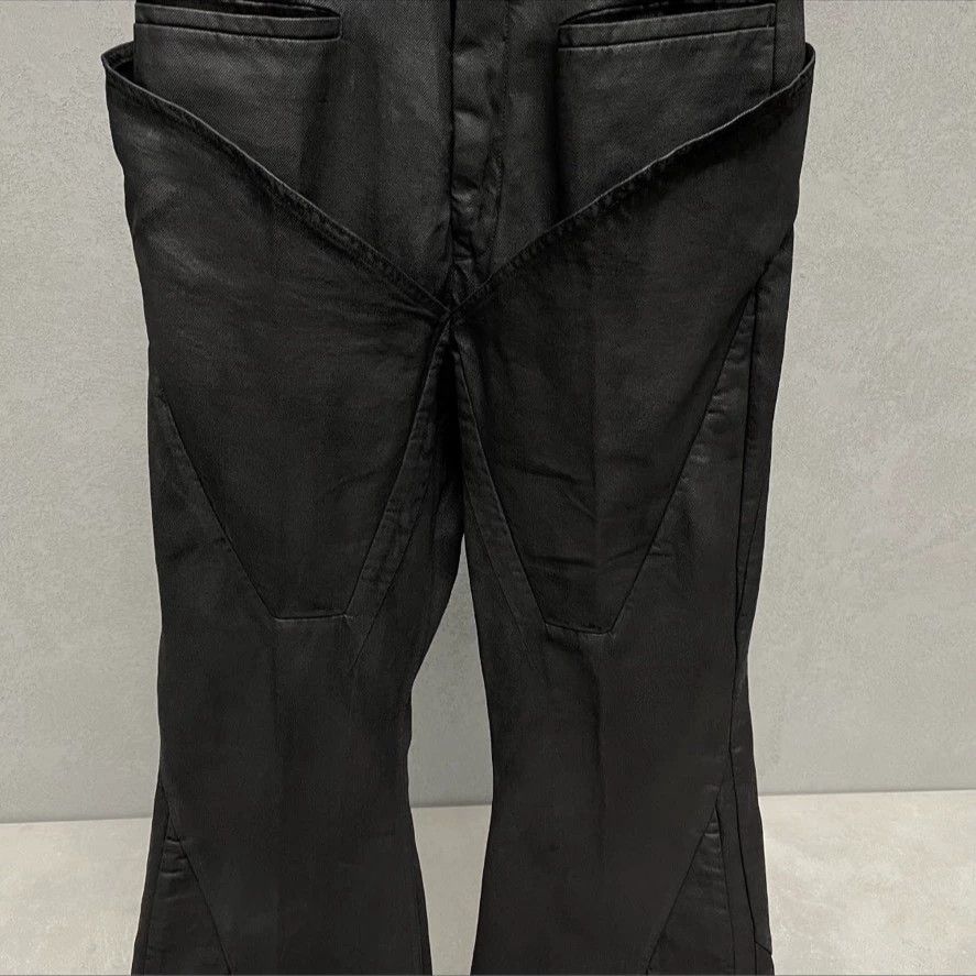 Rick Owens Rick Owens 24ss wax wide leg jeans -DMC Size US 32 / EU 48 - 3 Thumbnail