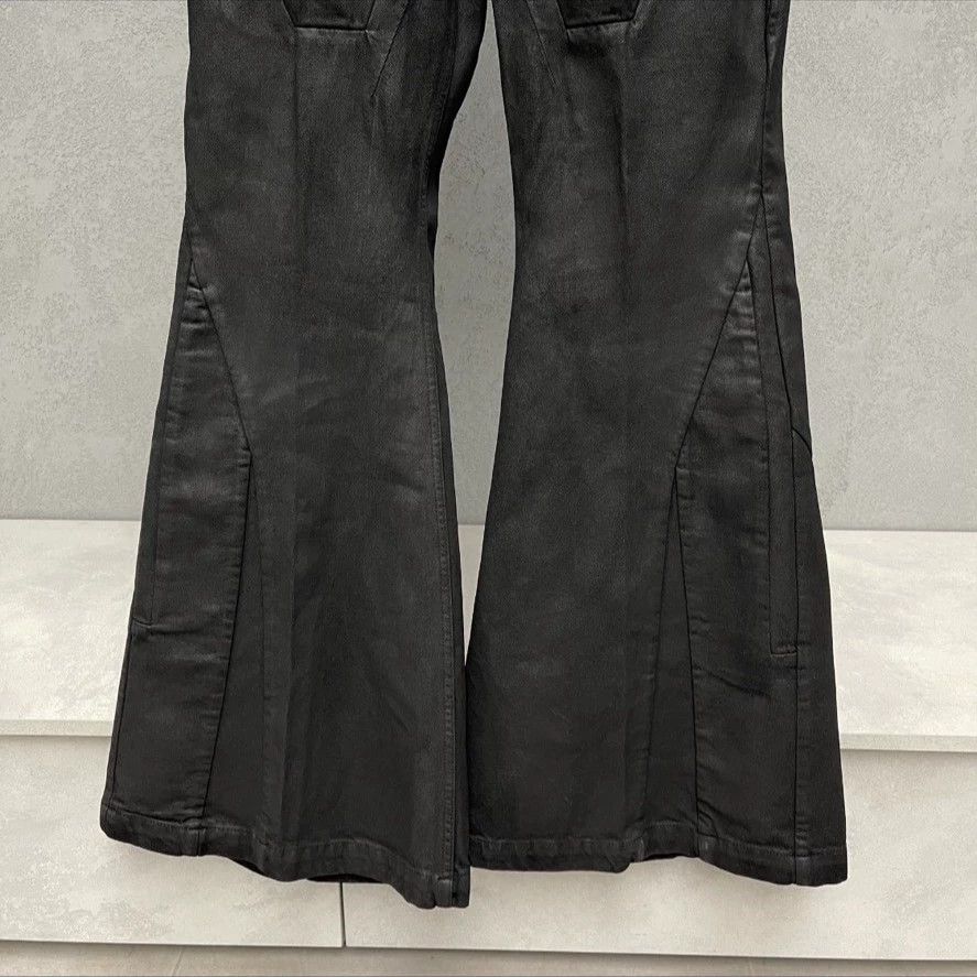 Rick Owens Rick Owens 24ss wax wide leg jeans -DMC Size US 32 / EU 48 - 4 Thumbnail
