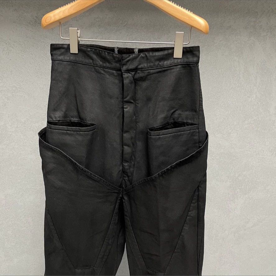 Rick Owens Rick Owens 24ss wax wide leg jeans -DMC Size US 32 / EU 48 - 2 Thumbnail