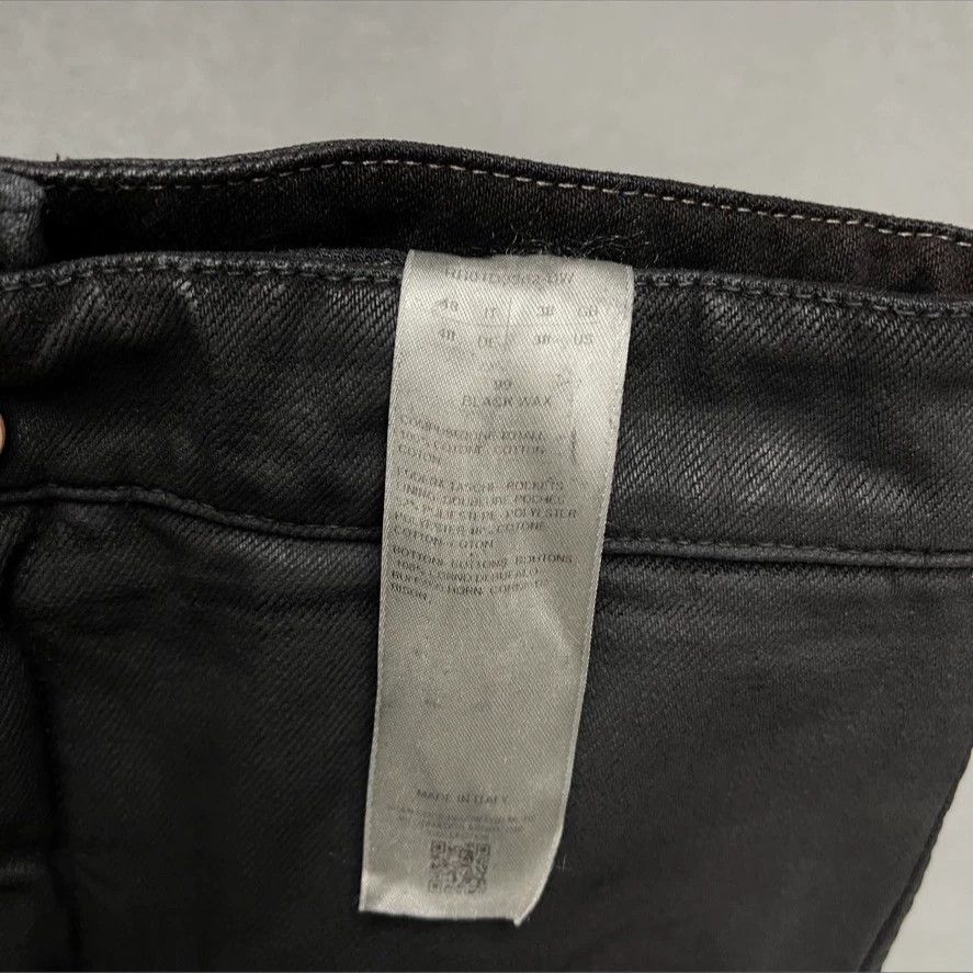 Rick Owens Rick Owens 24ss wax wide leg jeans -DMC Size US 32 / EU 48 - 7 Thumbnail
