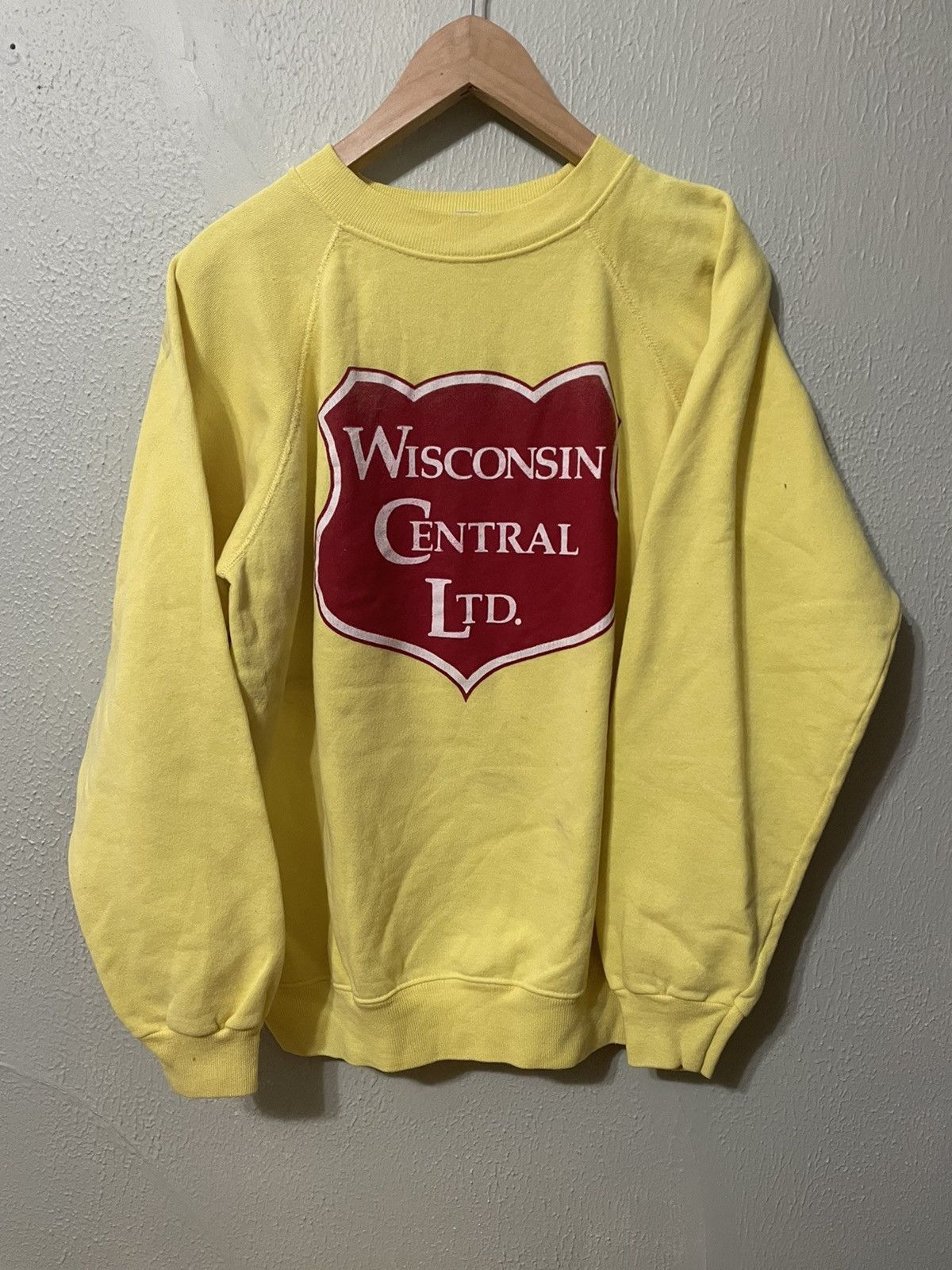 Vintage Vintage Crewneck Wisconsin Central Vintage Sweatshirt Size US M / EU 48-50 / 2 - 2 Thumbnail