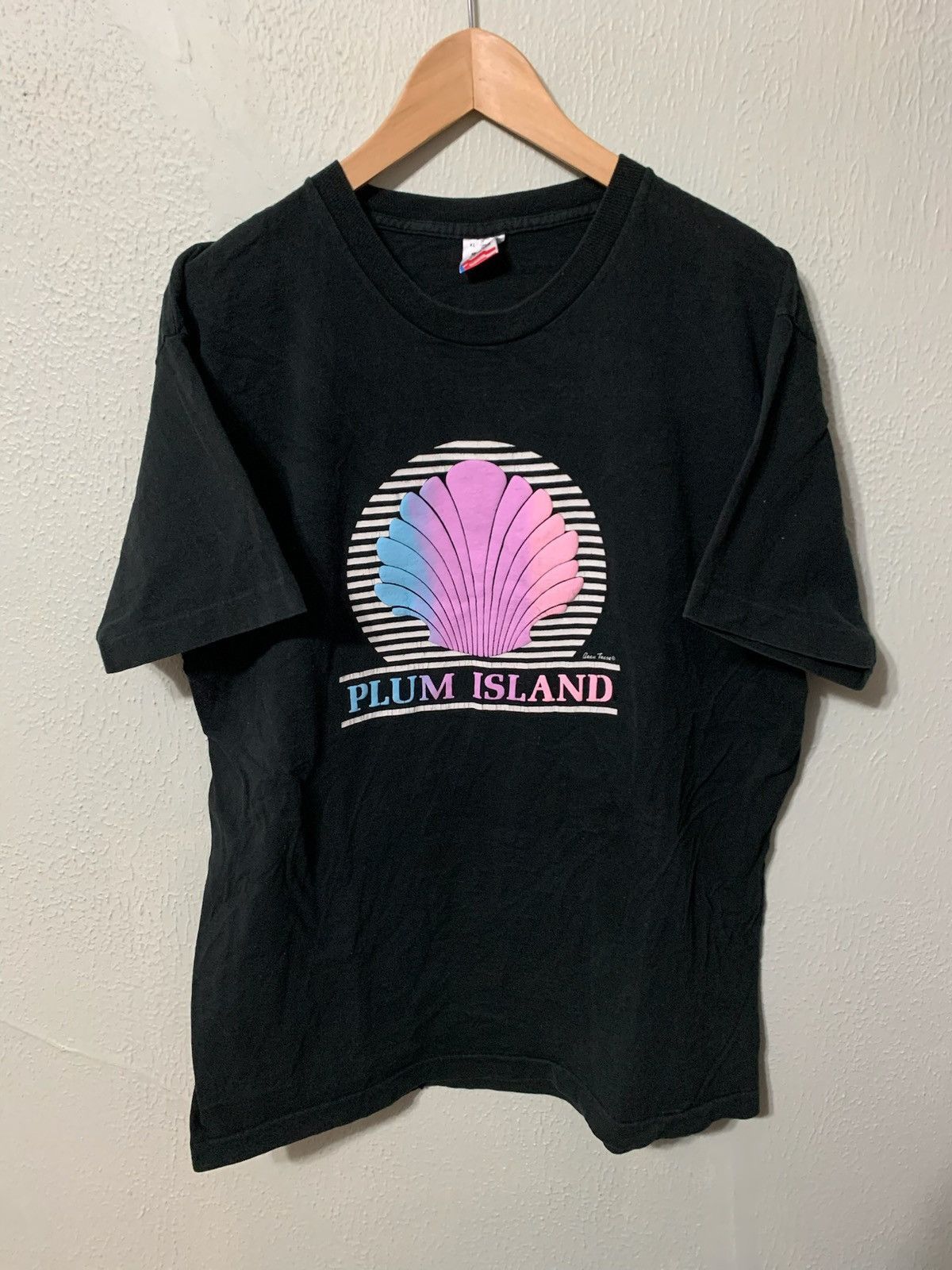 Vintage Vintage Plum Island Seashell T-Shirt Size US XL / EU 56 / 4 - 2 Thumbnail