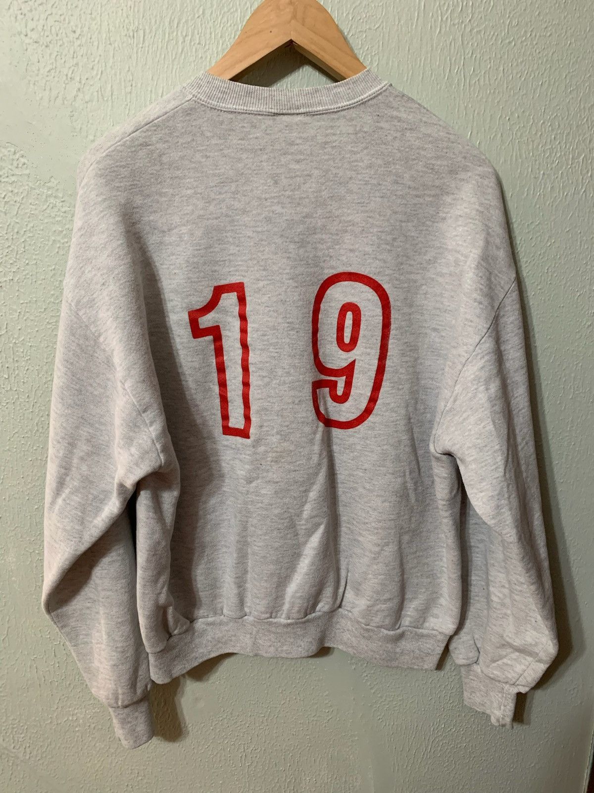 Vintage Vintage Crewneck On Deck Baseball Vintage Sweatshirt Size US L / EU 52-54 / 3 - 3 Thumbnail