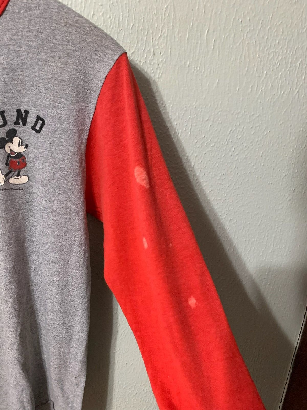 Vintage Vintage 1980s Mickey Mouse Henley Size US S / EU 44-46 / 1 - 3 Thumbnail