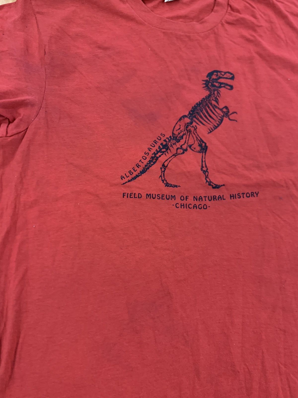 Vintage Vintage 1980s Chicago Museum T-Rex Tee Size US L / EU 52-54 / 3 - 2 Thumbnail